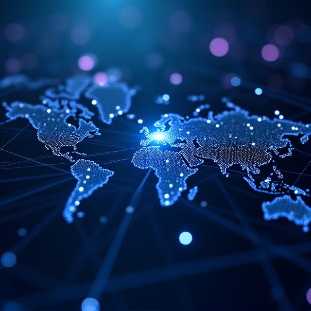 Secure digital logistics network visualization