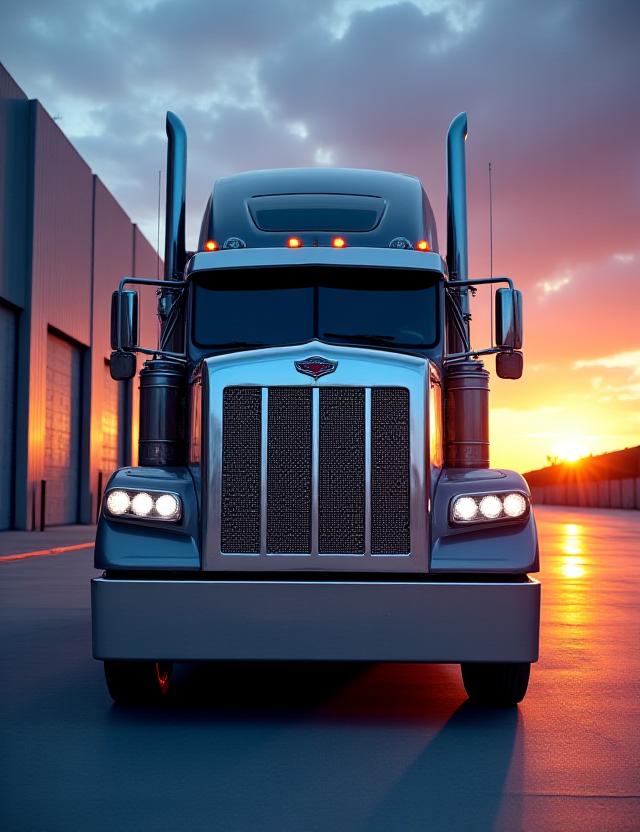 Houston base logistics hub foregrounding premium freight vehicles